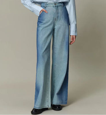 Loose-fit wide-leg design with mid-high waist