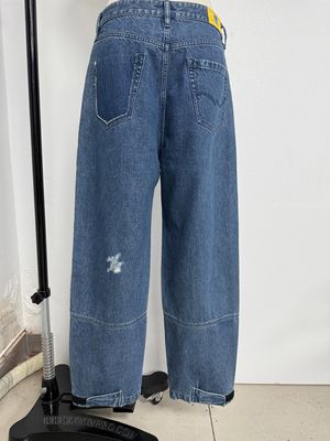 Original High Precision Embroidery Denim Bottom For A Unique Standout Design