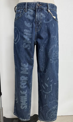 Mens Straight Leg Jeans Practical And Stylish Back Pocket Design