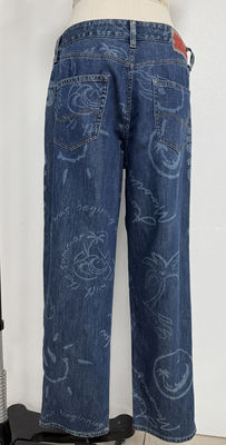 Mens Straight Leg Jeans Practical And Stylish Back Pocket Design