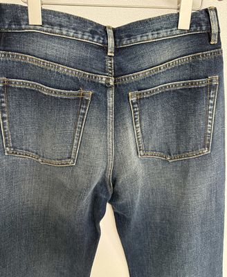 Mid High Waist Cut Denim Bottom For A Universally Flattering Fit