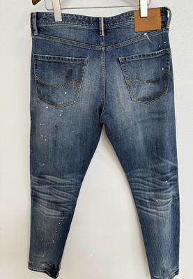 Heavy Wash And Vintage Faded Finish Denim Bottom For A Nostalgic Vibe
