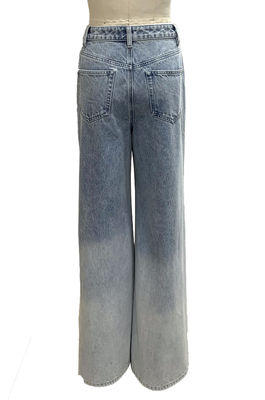High Waisted Denim Bottom For A Flattering And Trendy Silhouette