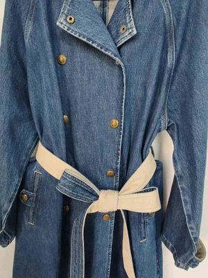 Soft Delicate Fabric Denim Dress Jeans Dress For A Comfortable Feel
