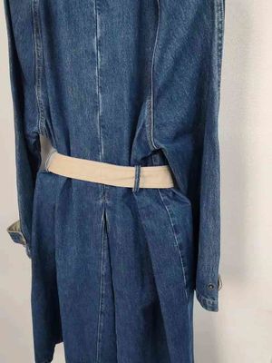 Soft Delicate Fabric Denim Dress Jeans Dress For A Comfortable Feel