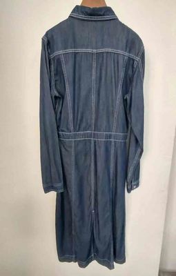 Excellent Color Fastness Minimal Shrinkage Denim Dress For Long Lasting Wear