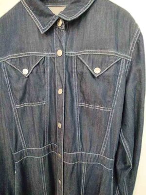 Excellent Color Fastness Minimal Shrinkage Denim Dress For Long Lasting Wear