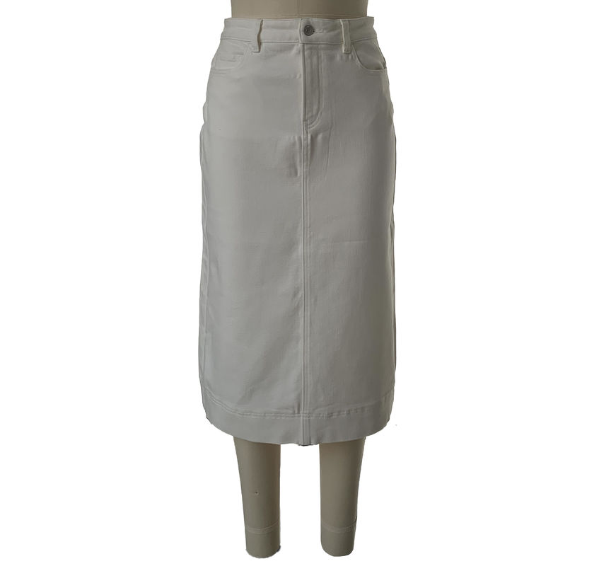High Waisted Denim Skirt Long Jean Skirt For A Flattering And Elegant Silhouette